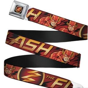 Buckle-Down Seatbelt belt featuring the Flash